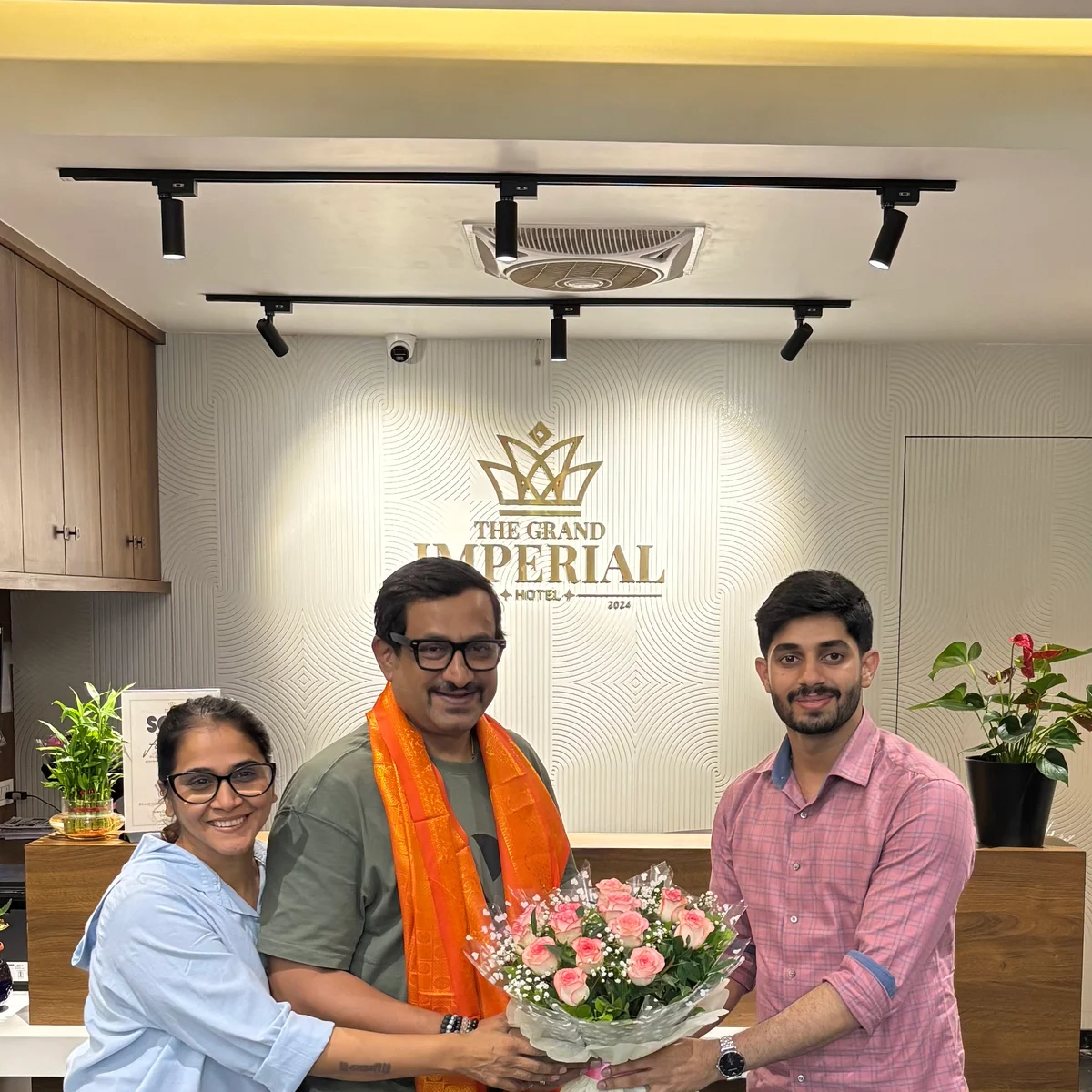 Prasad Oak visiting RK’s Family Restro